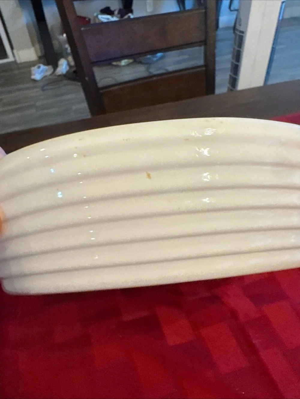 Ceramic Baking Dish - Cream/White Ovenproof Casserole